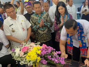 AHY Resmikan Gedung Kantor Pertanahan Kota Administrasi Jakarta Selatan