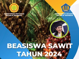 Beasiswa Sawit 2024 Kementan Dibuka, Kuliah Gratis Plus Magang untuk 3 Ribu Orang