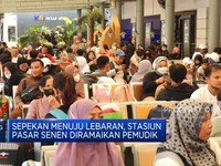 Video: Stasiun Pasar Senen Mulai Dipadati Penumpang