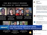 Joe Biden Kecam Serangan Israel Yang Tewaskan 7 Pekerja Kemanusiaan