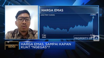 Video: Harga Emas Tembus Rekor USD 2.300/Oz, Ini Penyebabnya!