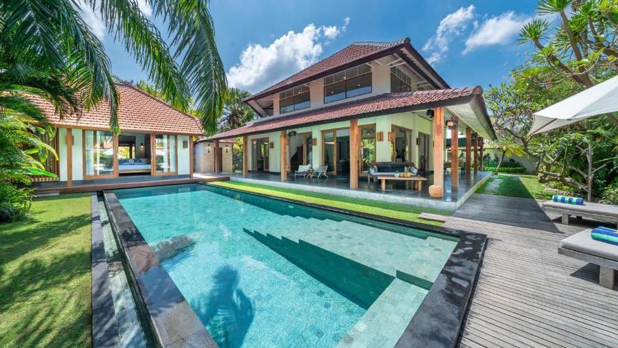 Ilustrasi villa di Canggu, Bali (Istimewa)