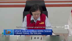 Video: Ini Kata Presiden Taiwan Soal Gempa Terkuat di Negaranya