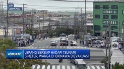 Video: Jepang Bersiap Hadapi Tsunami 3 Meter, Warga Okinawa Dievakuasi