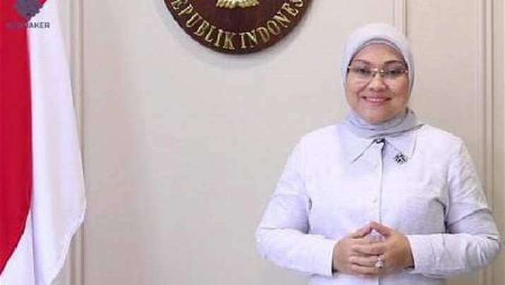 Menteri Ketenagakerjaan Ida Fauziyah. (Dok. Kemnaker)