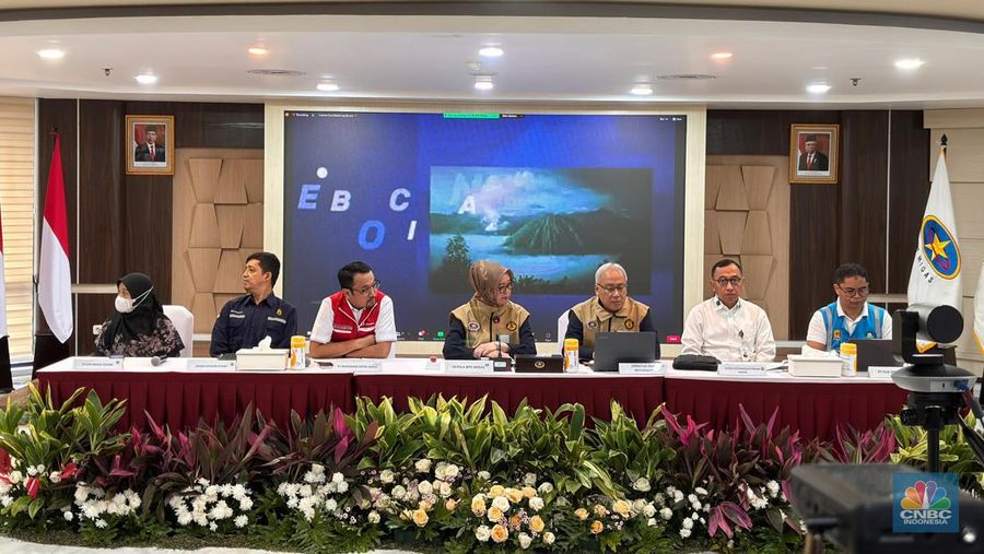 Pemerintah resmi membuka Satgas Ramdan dan Idul Fitri 2024 (Satgas RAFI). (CNBC Indonesia/Firda Dwi Muliawati)
