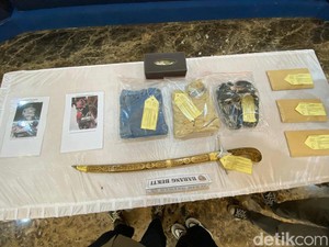 Penampakan Pedang yang Dipakai Pelaku Bunuh Praka Supriyadi
