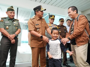 Pj Gubernur Sulsel Launching Rute Penerbangan Makassar-Banjarmasin