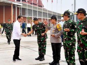 Jokowi Bertolak ke Jambi Usai Lepas Bantuan untuk Palestina dan Sudan