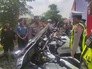 1.191 Personel Gabungan Diterjunkan Amankan Lebaran di Sidoarjo