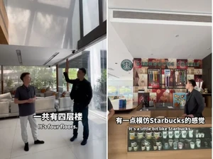 Wow! Di Dalam Rumah Mewah Pengusaha Restoran Ini Ada Kafe