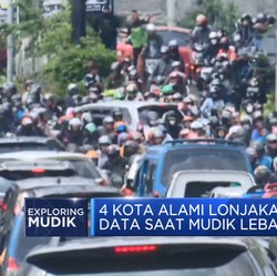 Video: 4 Kota Alami Lonjakan Trafik Data Saat Mudik Lebaran