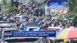Video: 4 Kota Alami Lonjakan Trafik Data Saat Mudik Lebaran