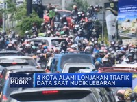 Video: 4 Kota Alami Lonjakan Trafik Data Saat Mudik Lebaran