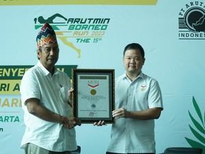 Usai Catat Rekor MURI, Arutmin Borneo Run Dihelat Lagi Tahun Ini