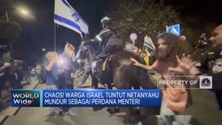 Video: Chaos! Warga Israel Tuntut Netanyahu Mundur Sebagai PM