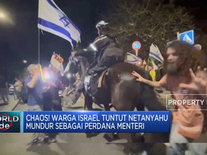 Video: Chaos! Warga Israel Tuntut Netanyahu Mundur Sebagai PM