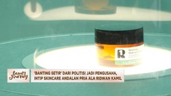 Video: Banting Setir, Ridwan Kamil Bikin Skincare Khusus Andalan Pria