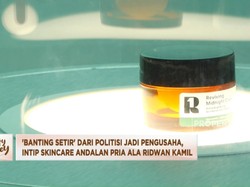 Video: Banting Setir, Ridwan Kamil Bikin Skincare Khusus Andalan Pria