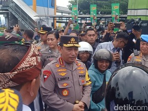 Pantau Arus Mudik, Kapolri Soroti Cuaca Ekstrem di Selat Bali