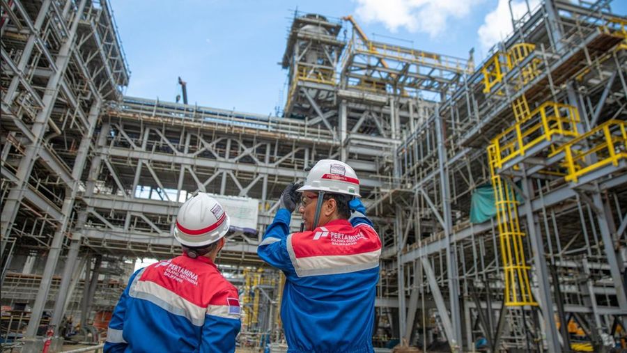 Kilang Balikpapan terkini. (Dok. Pertamina)
