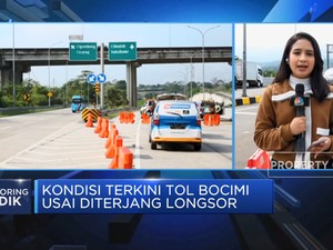 Video: Begini Kondisi Terkini Tol Bocimi Usai Diterjang Longsor