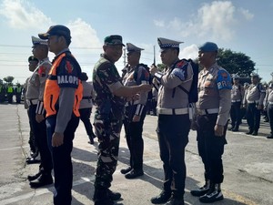 Polres Klaten Terjunkan 403 Personel Amankan Arus Mudik, Wabup Pesan Ini