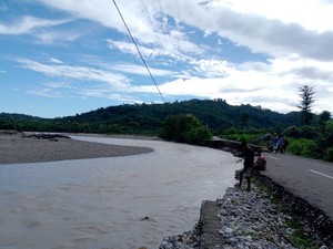 Jalur Pantura di Amfoang Kupang Putus, Warga Terisolasi