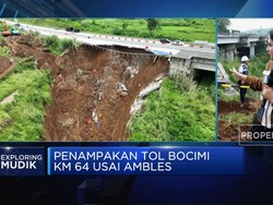 Video: Tol Bocimi KM 64 Ambles, Mobil Masuk Jurang