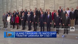 Video: Ulang Tahun Ke-75, Nato Siap Traktir Ukraina Rp 1.720 T