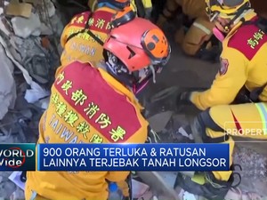 Video: Korban Tewas Gempa Taiwan Bertambah Jadi 9 Orang