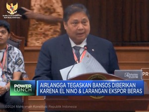 Video: Airlangga:Bansos Diberikan Efek El Nino & Larangan Ekspor Beras