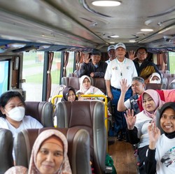 BRI Group Berangkatkan 12.173 Orang Pemudik Gratis