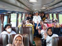 BRI Group Berangkatkan 12.173 Orang Pemudik Gratis