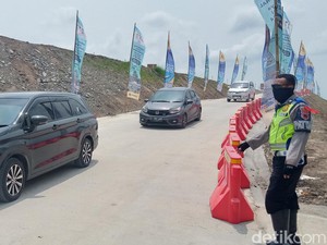 Hari Pertama Fungsional Lebaran, Tol Solo-Jogja Dilintasi 4.061 Mobil