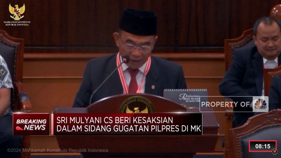 Jadi Saksi di MK, Muhadjir Effendy Sebut Program Bansos Disetujui DPR RI