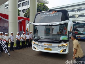 Jaksa Agung Lepas 14 Bus Mudik Gratis, Tujuan Lampung hingga Malang