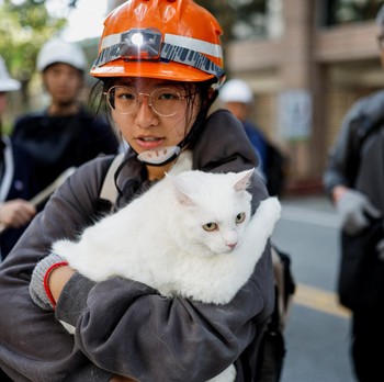 Potret Taiwan Pasca Gempa Dahsyat, Gedung Miring sampai Mobil Gepeng