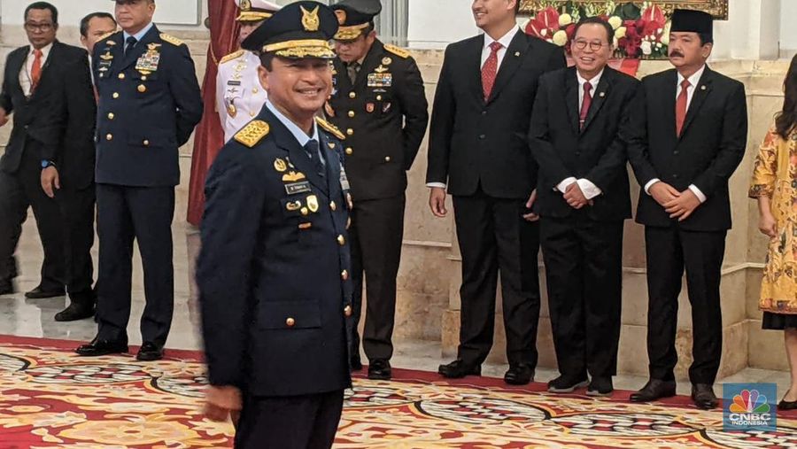 Marsekal Madya TNI Mohamad Tonny Harjono. (CNBC Indonesia/Emir Yanwardhana)
