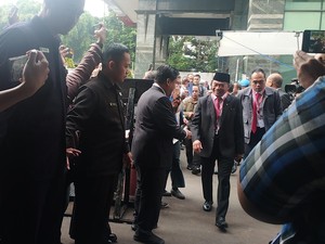 Muhadjir Tiba di MK Akan Beri Keterangan di Sidang Sengketa Pilpres 2024