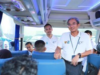 Pertamina Berangkatkan 86 Bus di Mudik Asyik Bersama BUMN