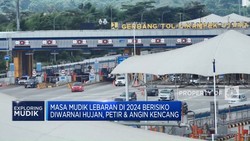 Video:Mudik Lebaran 2024 Berisiko Diwarnai Hujan,Petir & Angin Kencang