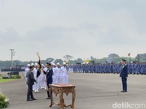 Panglima TNI Pimpin Sertijab Marsekal Tonny Harjono Jadi KSAU