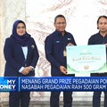 Auto Sultan! Nasabah Pegadaian Ini Mendapat Hadiah Emas 500 Gram