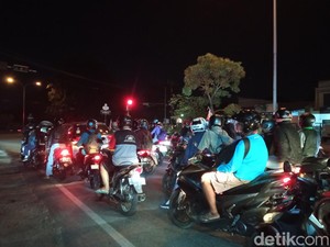 Pemudik Mulai Meriahkan Lalin di Jalur Pantura Cirebon