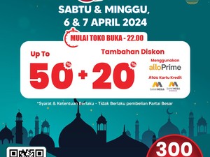 Enak Nih Libur, Yuk ke Transmart Full Day Sale Hari Ini, Diskonnya Mantul!