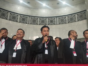 Yusril: Jelas Sekali Menkeu-Mensos Nyatakan Tak Ada Penyalahgunaan Bansos