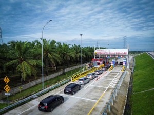 1,5 Juta Kendaraan Lintasi Tol Trans Sumatera Selama Arus Mudik-Balik Lebaran