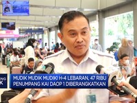 Video: H-4 Lebaran, KAI Sudah Berangkatkan 47 Ribu Penumpang