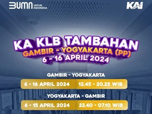 Ada Kereta Tambahan Mudik Lebaran 2024 Gambir-Yogyakarta, Ini Jadwalnya!